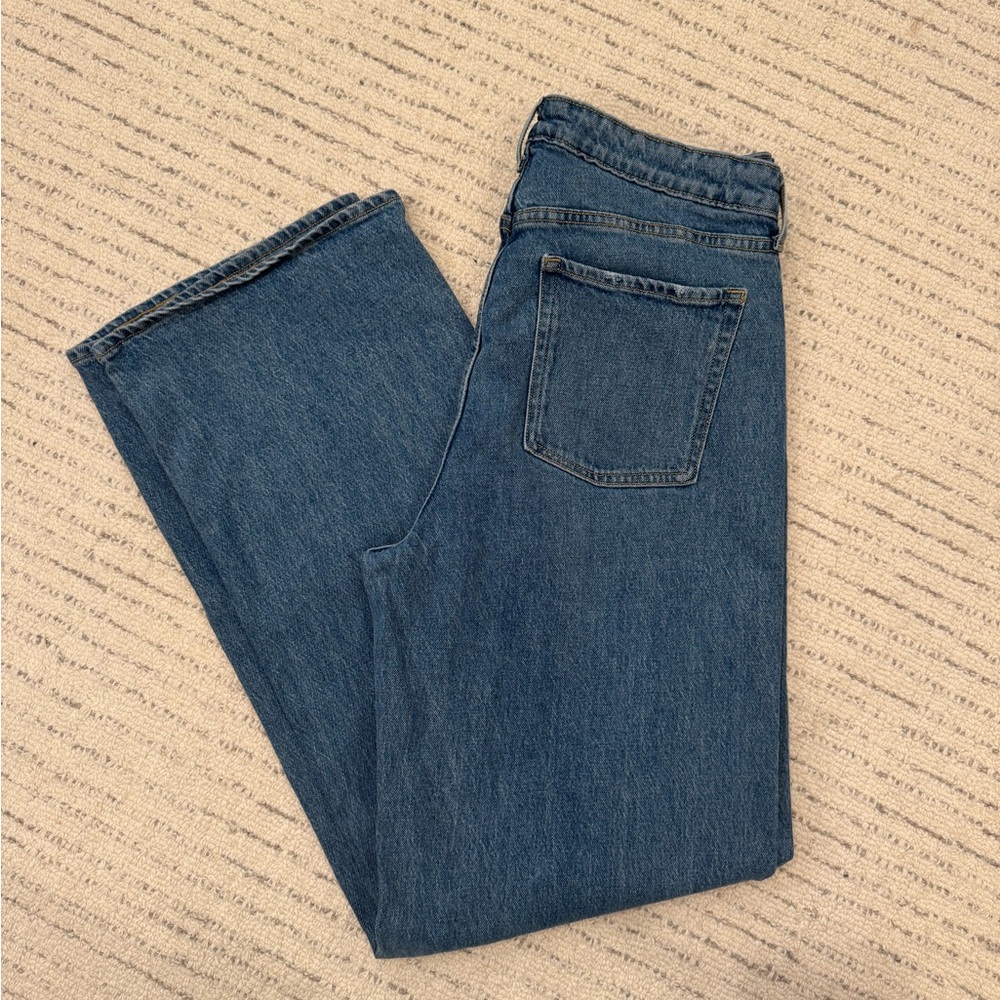 Extra Hi-Rise Wide Leg Jeans - LONG